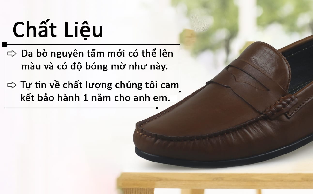 Giày Loafer nam Hàn quốc chính hãng